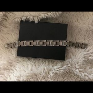 REVV Titanium 14K Yellow Gold Bracelet